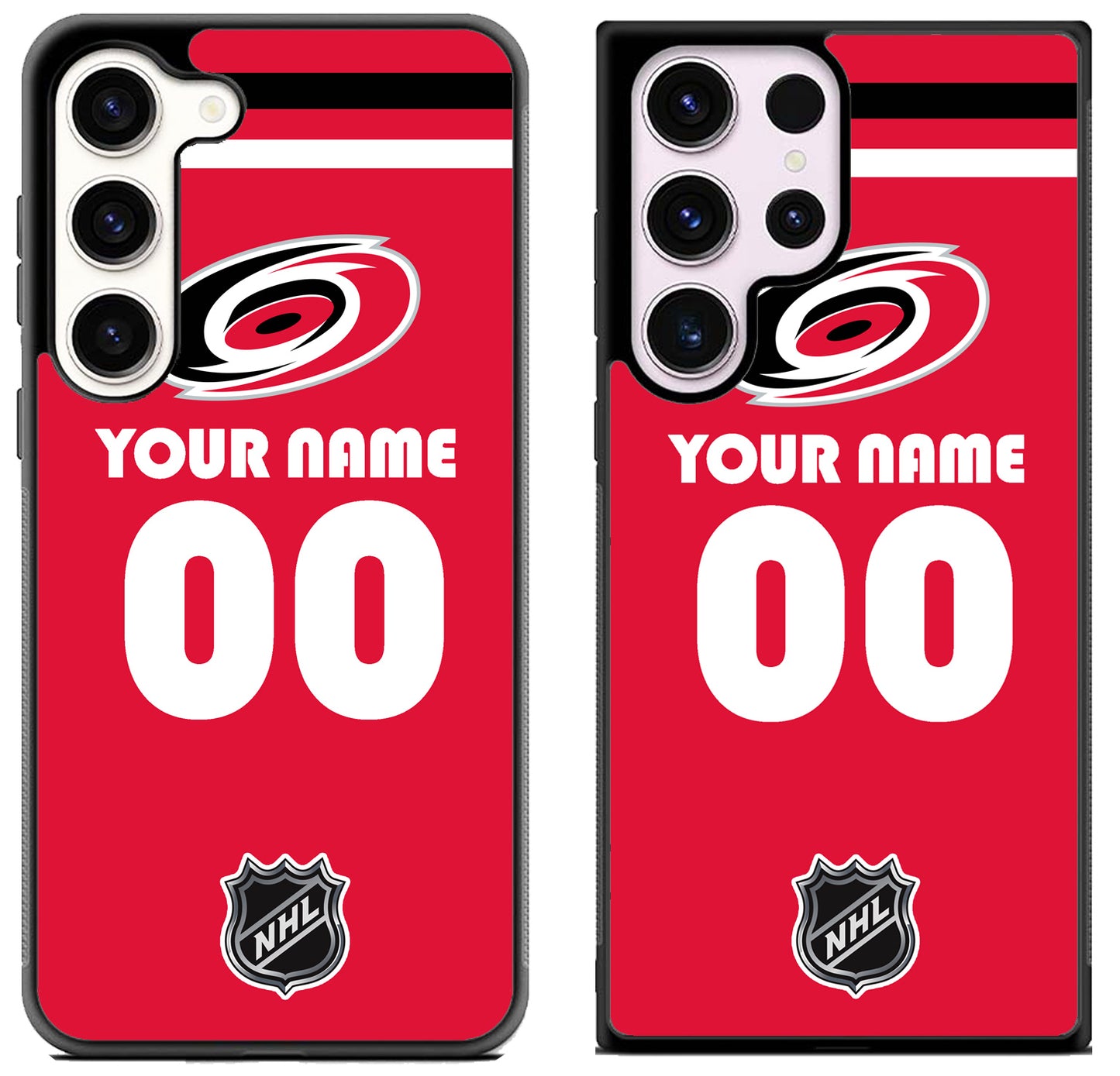 Custom Personalized Carolina Hurricanes NHL Samsung Galaxy S23 | S23+ | S23 Ultra Case