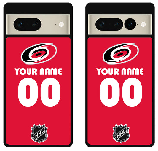 Custom Personalized Carolina Hurricanes NHL Google Pixel 7 | 7 Pro Case