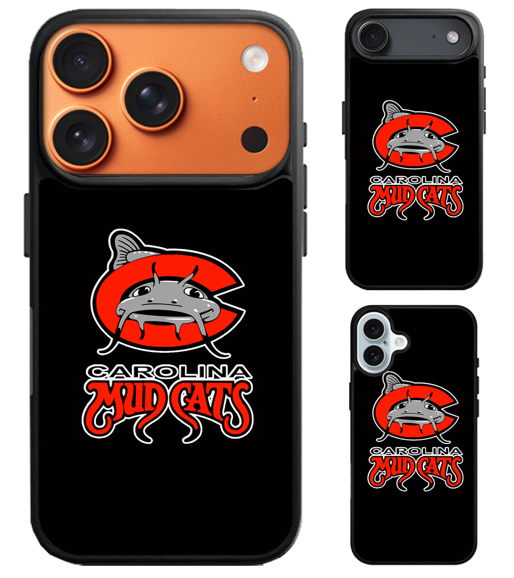 Carolina Mudcats Logo iPhone Air | iPhone 17 | 17 Pro | 17 Pro Max Case