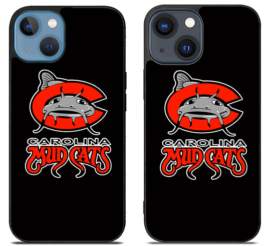 Carolina Mudcats Logo iPhone 15 | iPhone 15 Plus Case