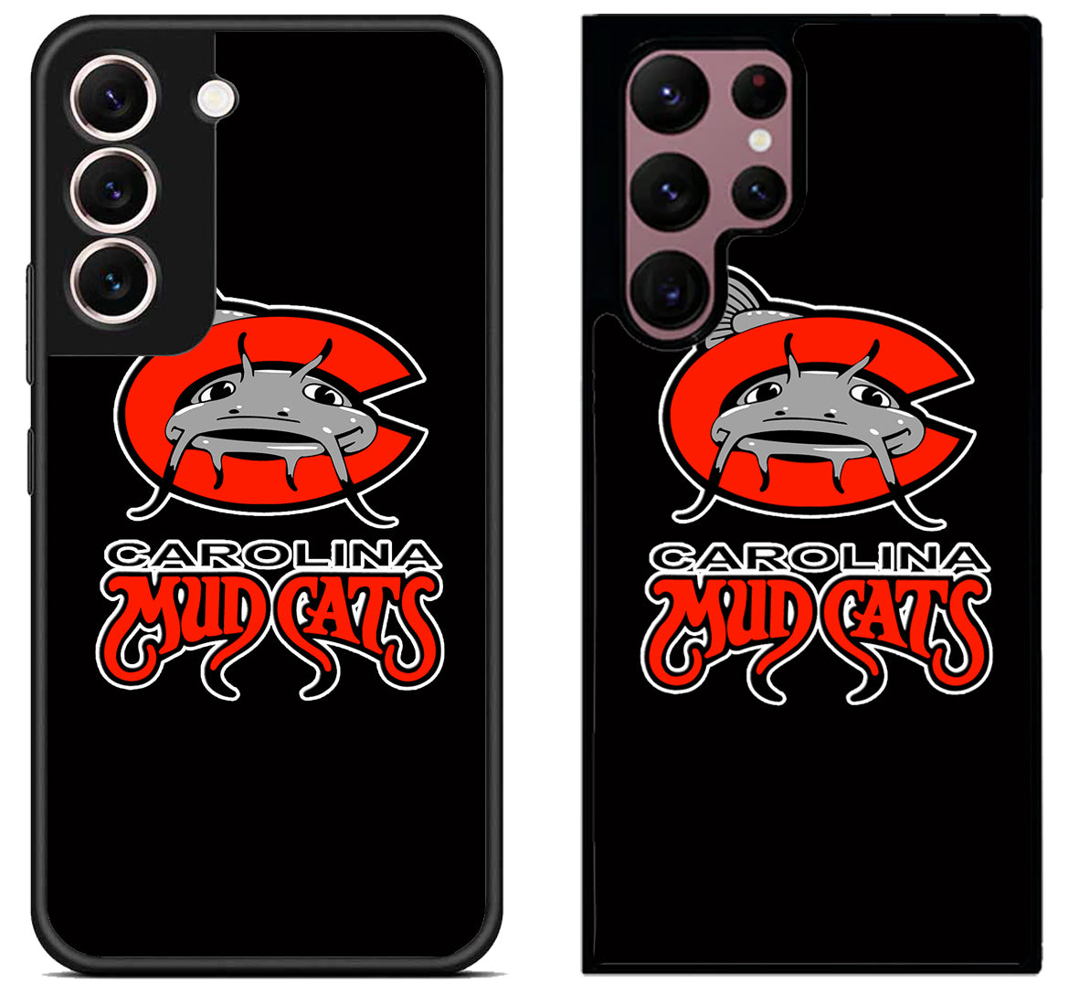 Carolina Mudcats Logo Samsung Galaxy S22 | S22+ | S22 Ultra Case