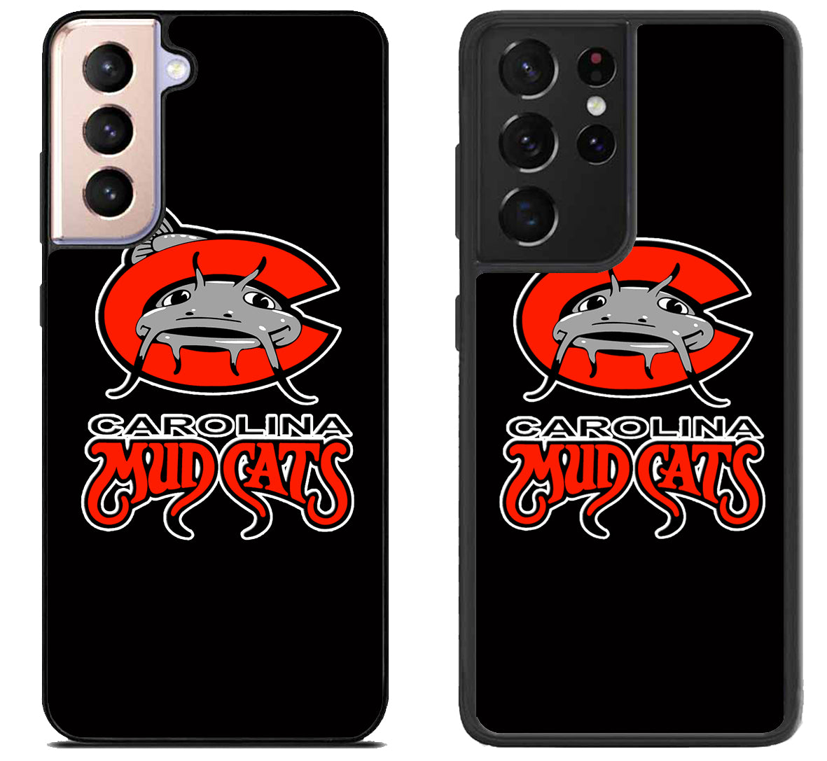 Carolina Mudcats Logo Samsung Galaxy S21 | S21 FE | S21+ | S21 Ultra Case