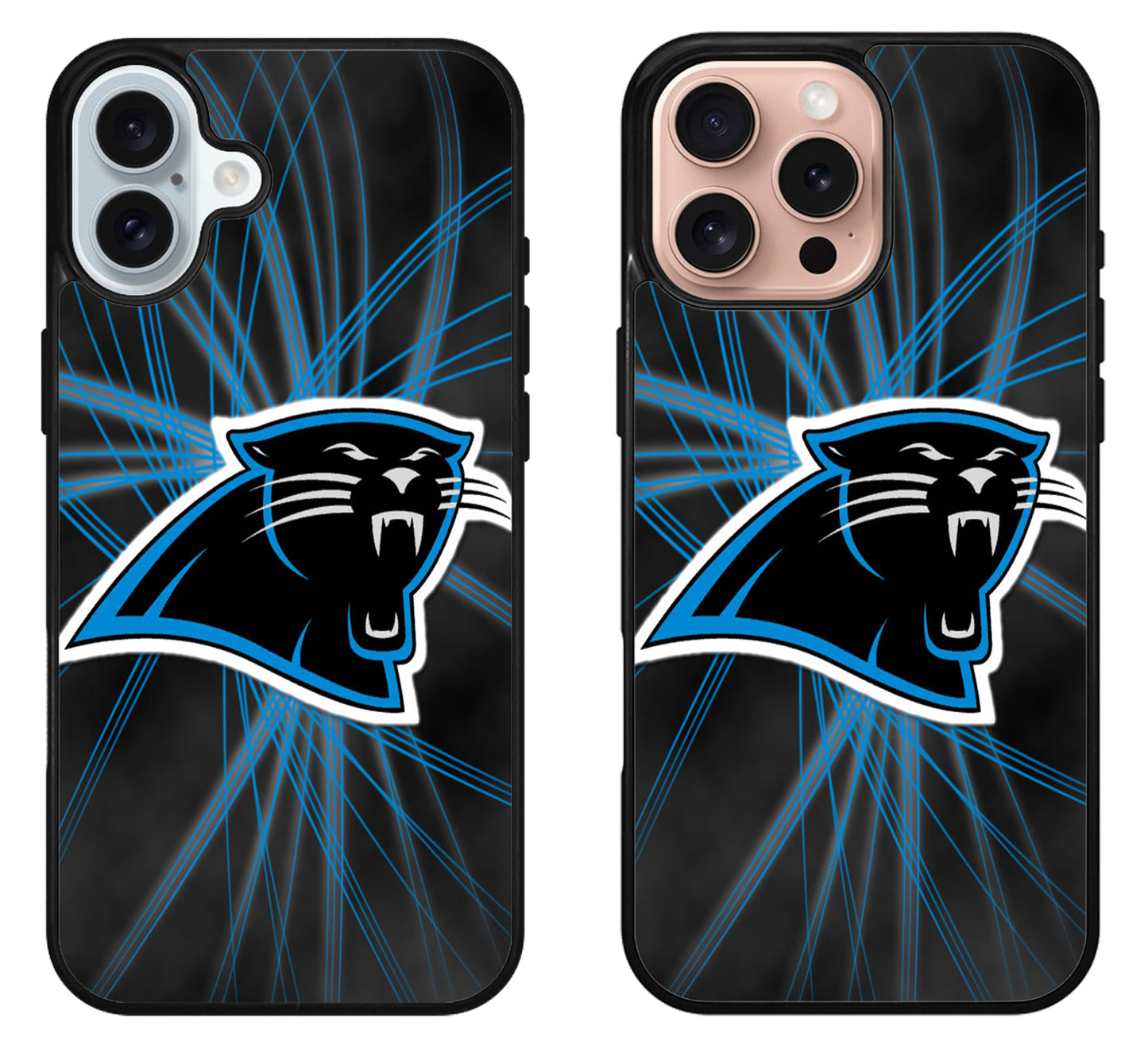 Carolina Panthers Artwork iPhone 16 | 16 Plus | 16 Pro | 16 Pro Max Case