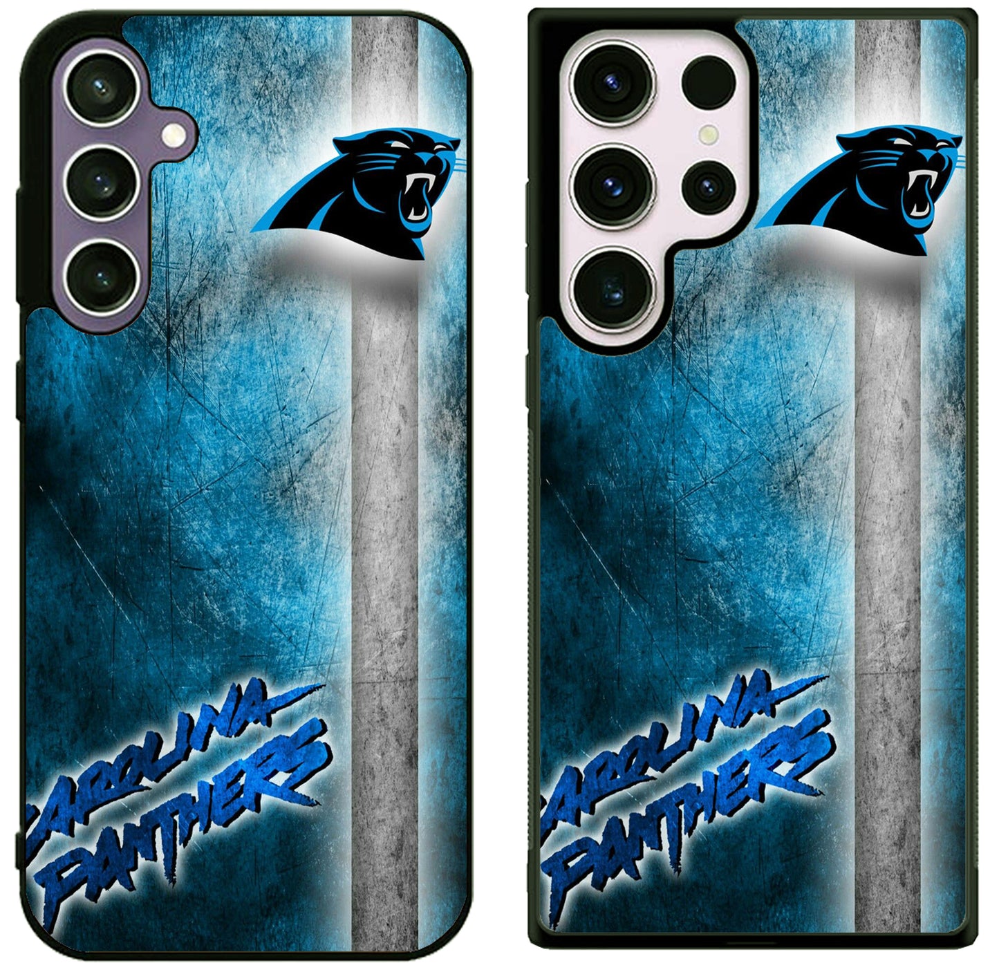 Carolina Panthers Background Samsung Galaxy S25 | S25+ | S25 Ultra Case
