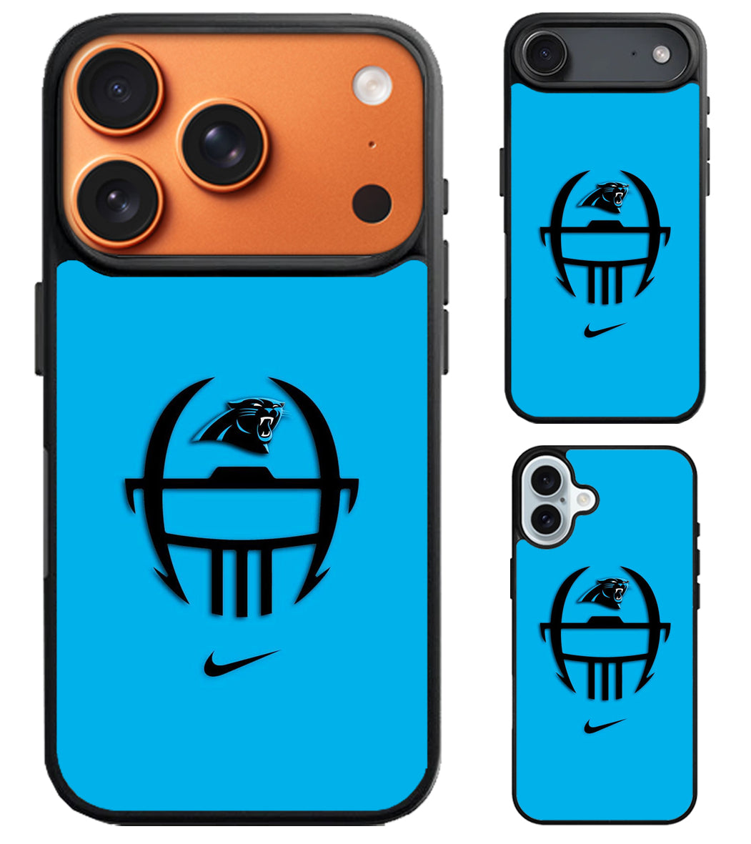 Carolina Panthers Football iPhone Air | iPhone 17 | 17 Pro | 17 Pro Max Case