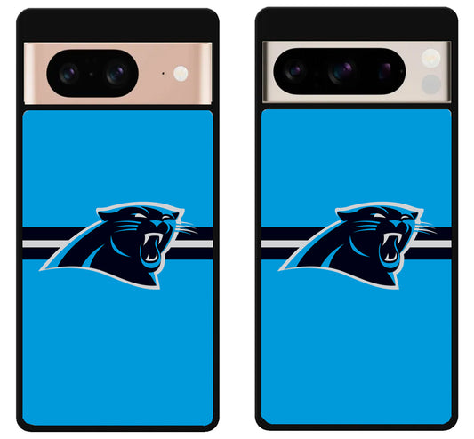 Carolina Panthers Striped Google Pixel 8 | 8 Pro Case