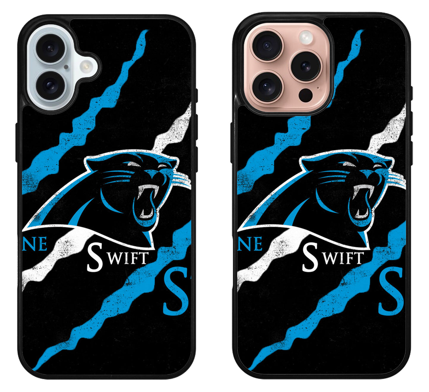 Carolina Panthers Swift iPhone 16 | 16 Plus | 16 Pro | 16 Pro Max Case