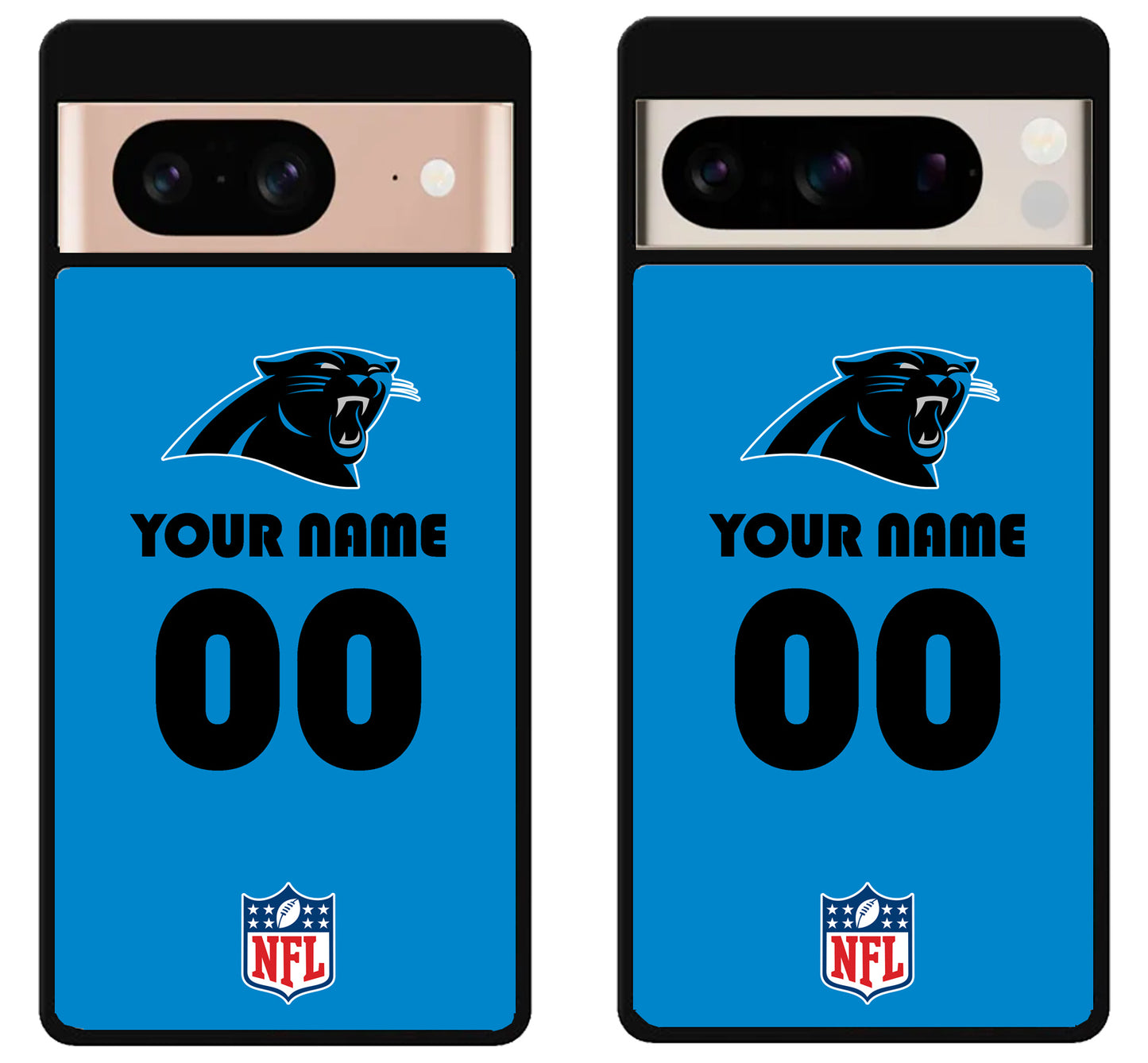 Custom Personalized Carolina Panthers NFL Google Pixel 8 | 8 Pro Case