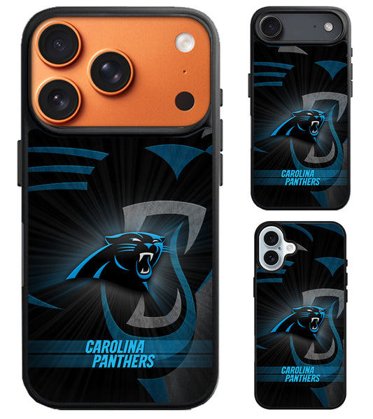 Carolina Panthers iPhone Air | iPhone 17 | 17 Pro | 17 Pro Max Case