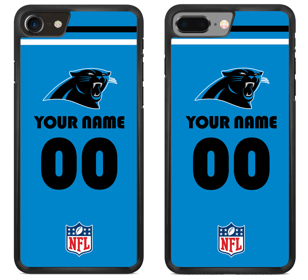 Custom Personalized Carolina Panthers NFL iPhone 8 | 8 Plus Case