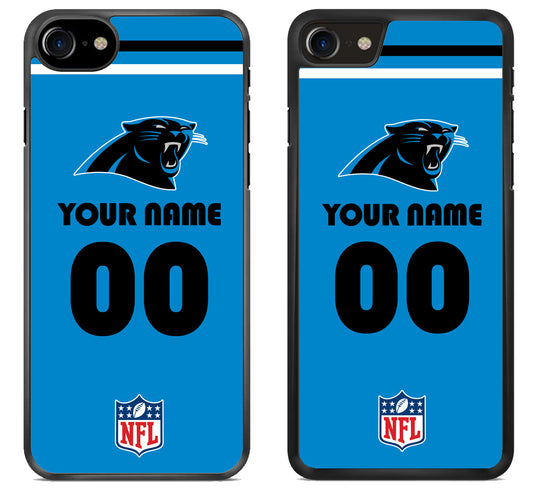 Custom Personalized Carolina Panthers NFL iPhone SE 2020 | iPhone SE 2022 Case