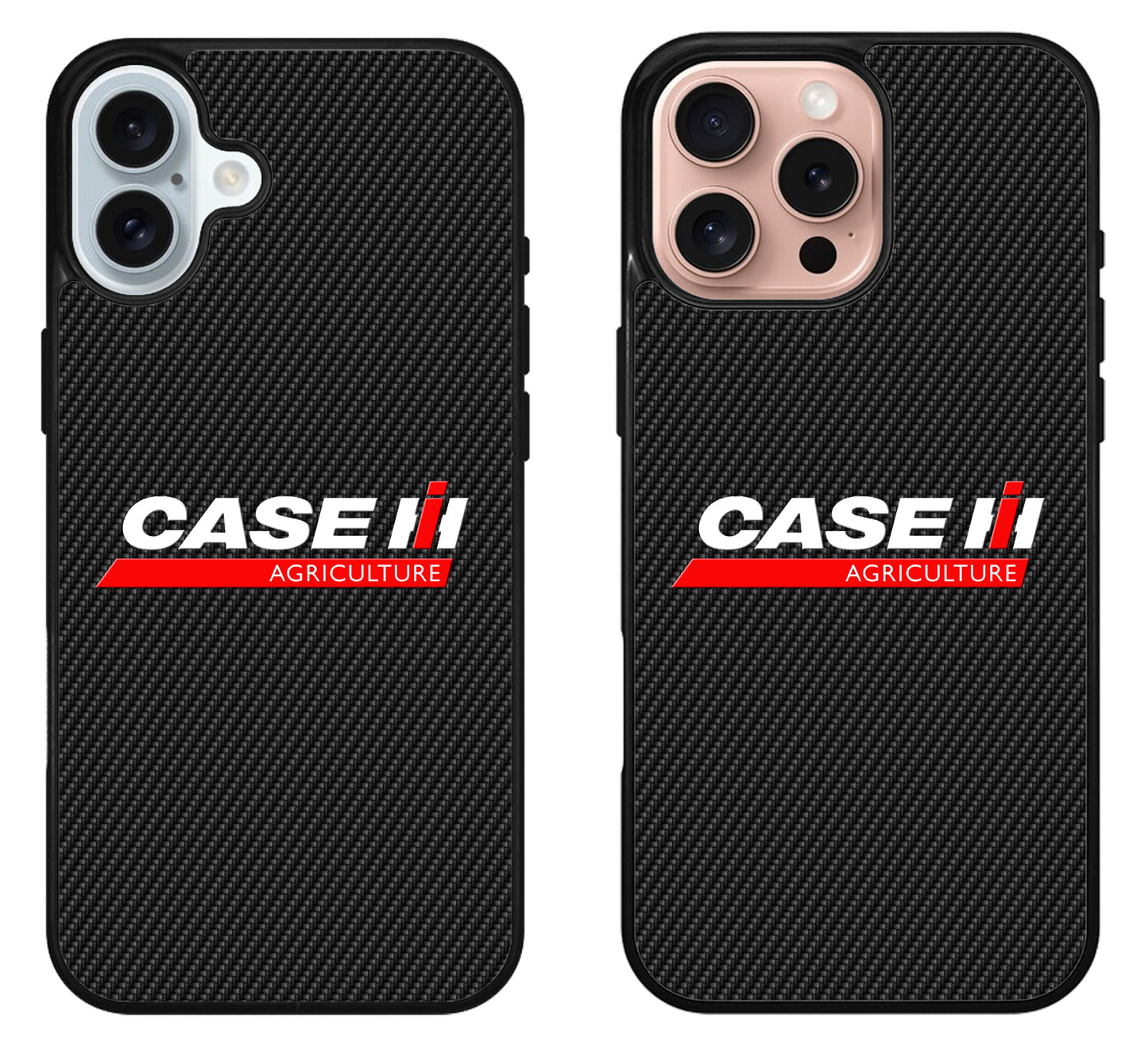 Case IH Agriculture Black Carbon iPhone 16 | 16 Plus | 16 Pro | 16 Pro Max Case