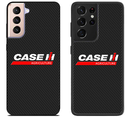 Case IH Agriculture Black Carbon Samsung Galaxy S21 | S21 FE | S21+ | S21 Ultra Case