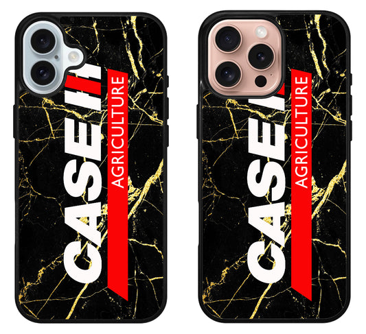 Case IH Agriculture Black Marble iPhone 16 | 16 Plus | 16 Pro | 16 Pro Max Case