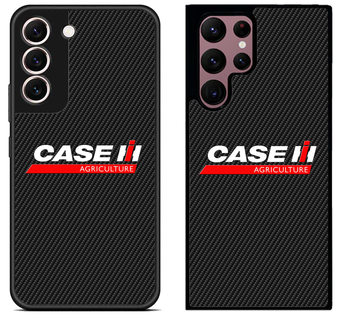 Case IH Black Carbon Samsung Galaxy S22 | S22+ | S22 Ultra Case