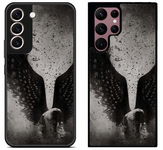 Castiel Supernatural Wing Samsung Galaxy S22 | S22+ | S22 Ultra Case