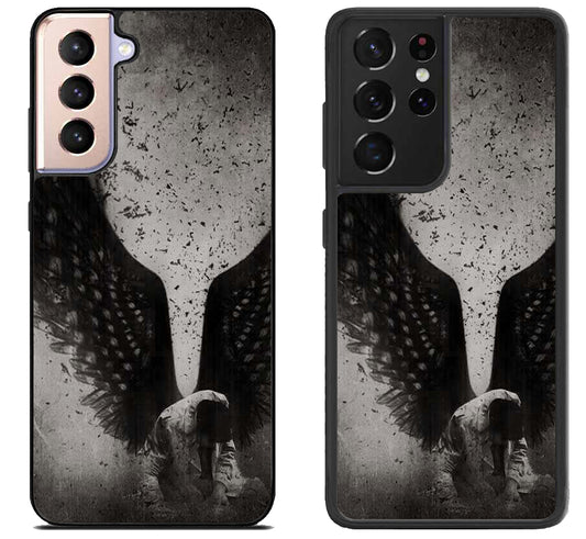 Castiel Supernatural Wing Samsung Galaxy S21 | S21 FE | S21+ | S21 Ultra Case