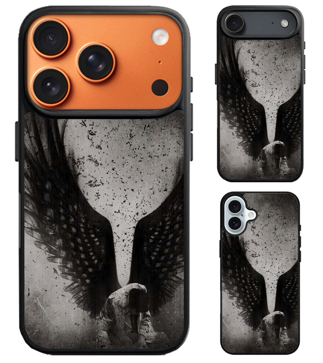 Castiel Supernatural Wing iPhone Air | iPhone 17 | 17 Pro | 17 Pro Max Case