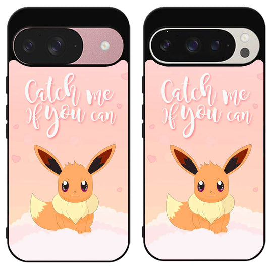 Catch Me Eevee Pokemon Google Pixel 9 | 9 Pro | 9 Pro XL Case