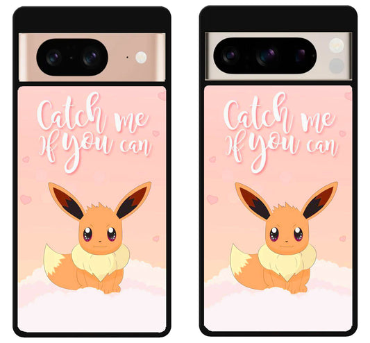 Catch Me Eevee Pokemon Google Pixel 8 | 8 Pro Case