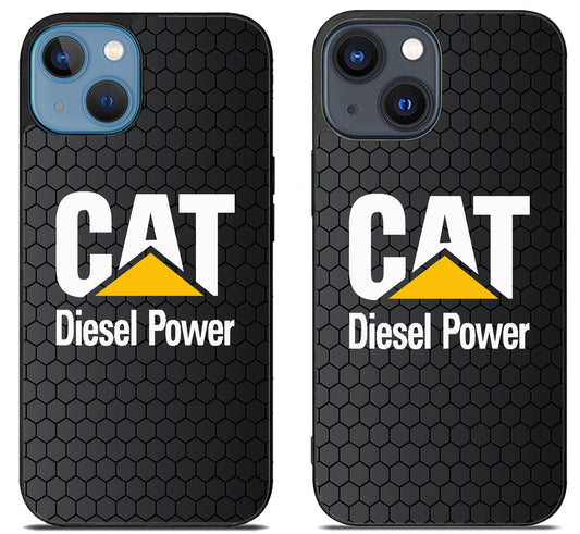 Caterpillar Black Hexagon iPhone 15 | iPhone 15 Plus Case