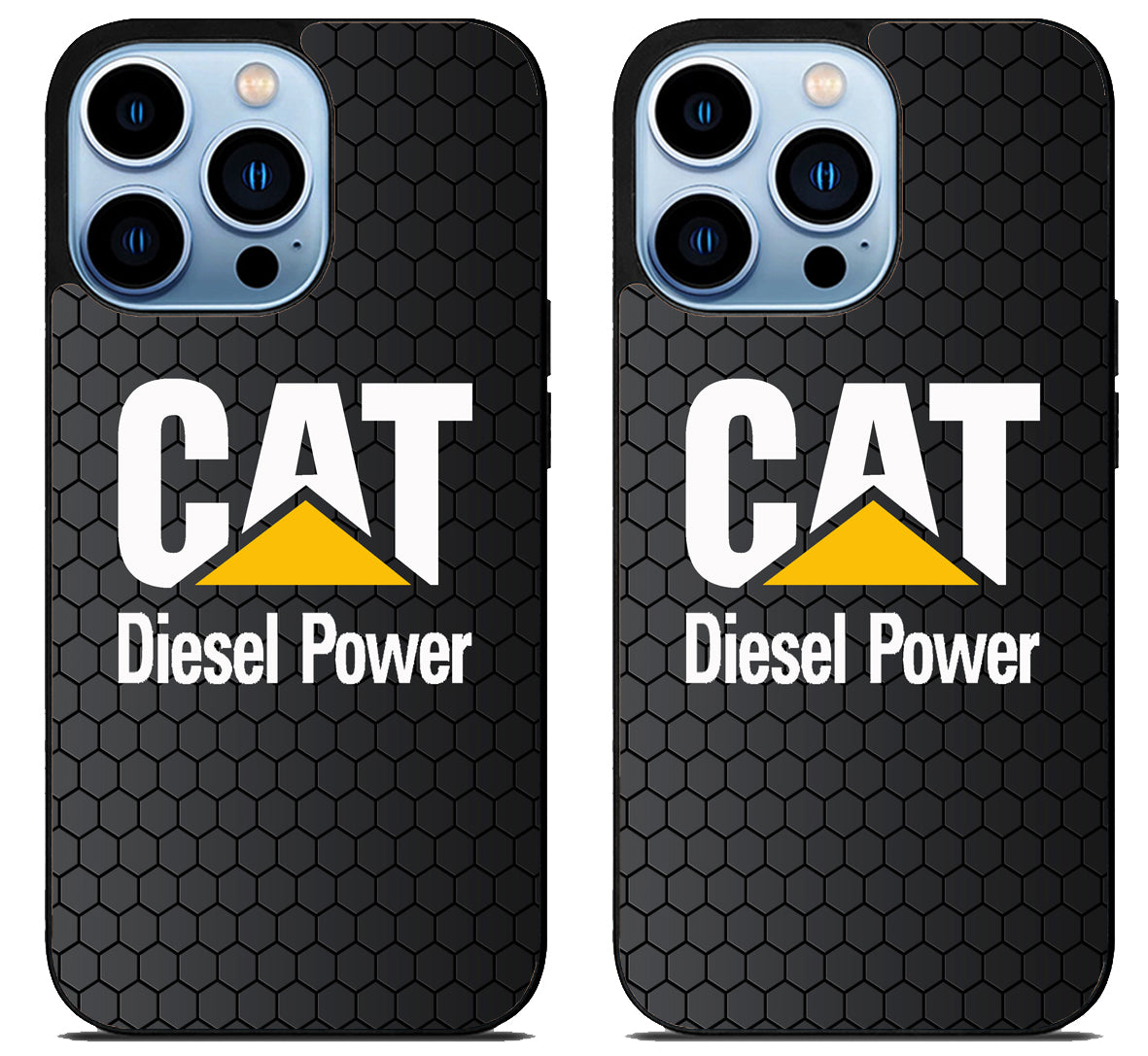 Caterpillar Black Hexagon iPhone 15 Pro | iPhone 15 Pro Max Case