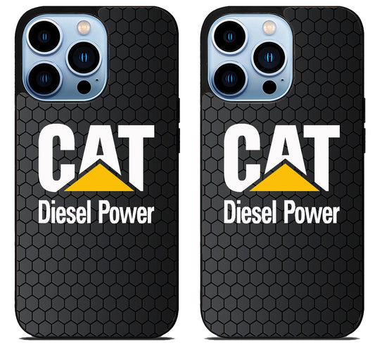 Caterpillar Black Hexagon iPhone 15 Pro | iPhone 15 Pro Max Case
