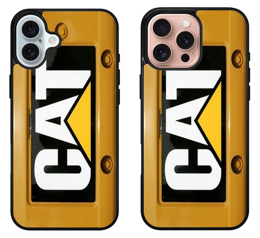 Caterpillar Logo Cover iPhone 16 | 16 Plus | 16 Pro | 16 Pro Max Case