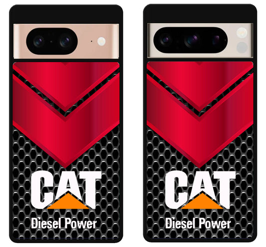 Caterpillar Logo Metallic Google Pixel 8 | 8 Pro Case