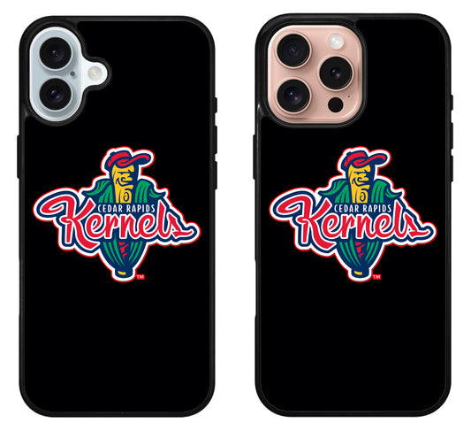 Cedar Rapids Kernels Black iPhone 16 | 16 Plus | 16 Pro | 16 Pro Max Case