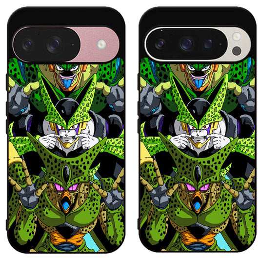 Cell Dragon Ball Collage Google Pixel 9 | 9 Pro | 9 Pro XL Case