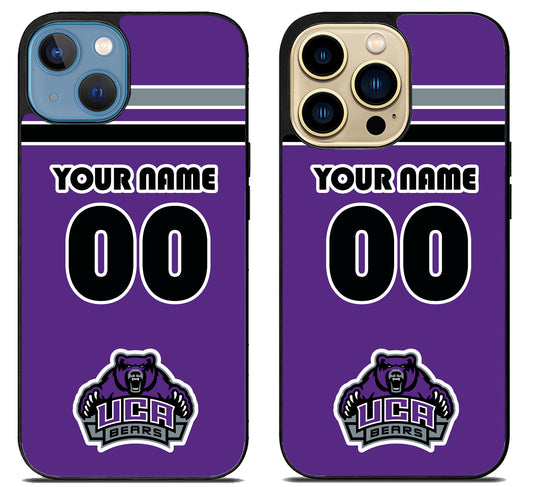 Custom Personalized Central Arkansas Bears iPhone 14 | 14 Plus | 14 Pro | 14 Pro Max Case