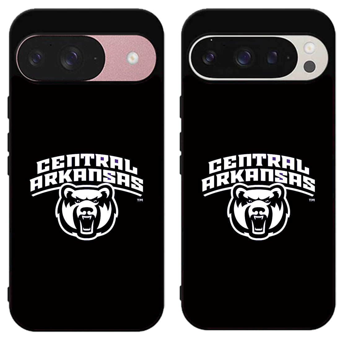 Central Arkansas Bears Black Google Pixel 9 | 9 Pro | 9 Pro XL Case