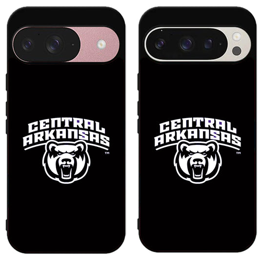 Central Arkansas Bears Black Google Pixel 9 | 9 Pro | 9 Pro XL Case