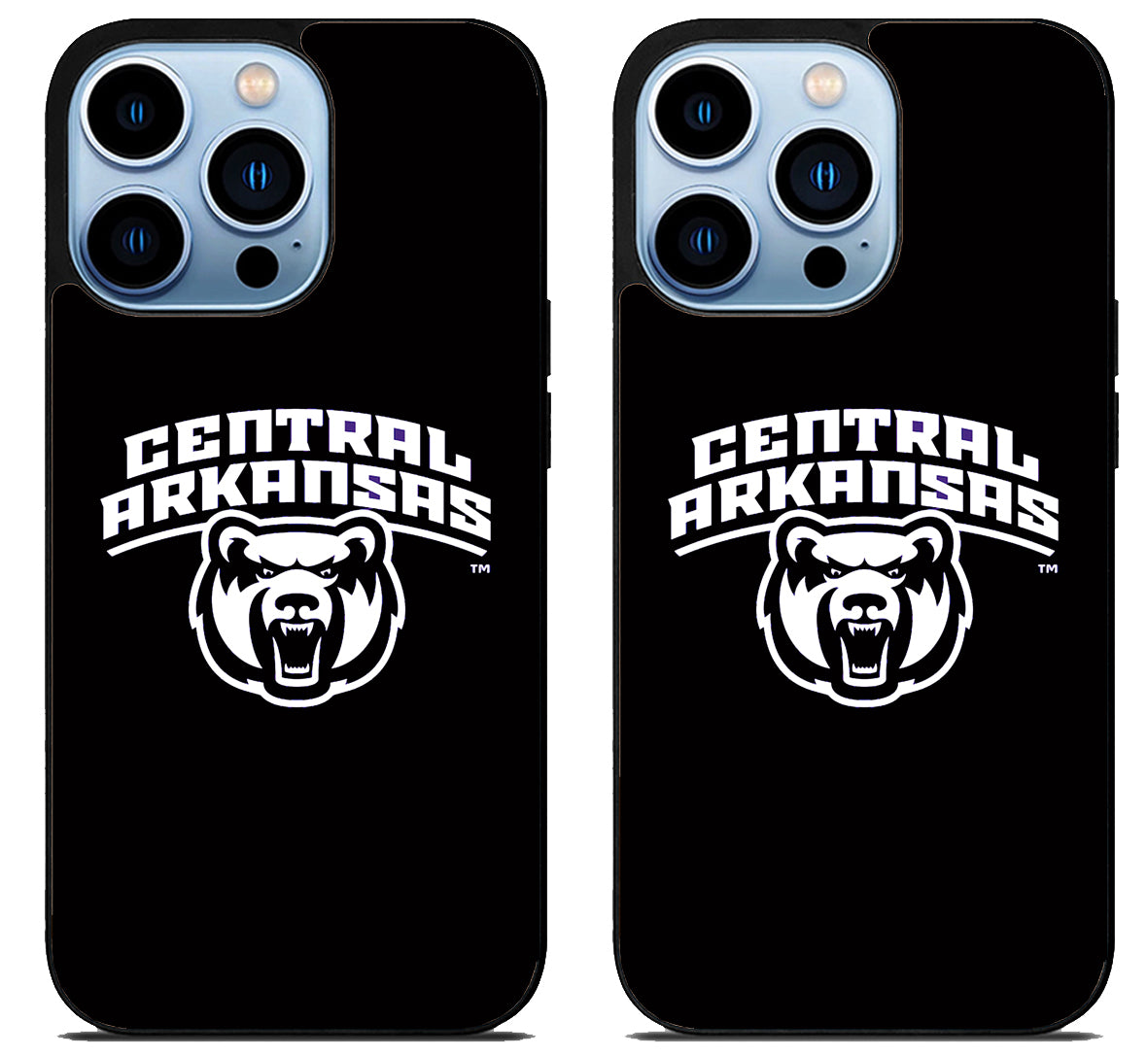 Central Arkansas Bears Black iPhone 15 Pro | iPhone 15 Pro Max Case