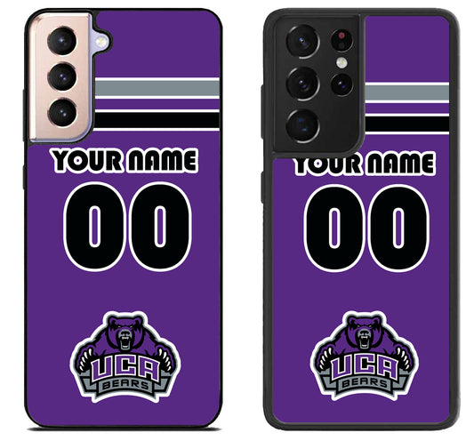 Custom Personalized Central Arkansas Bears Samsung Galaxy S21 | S21 FE | S21+ | S21 Ultra Case