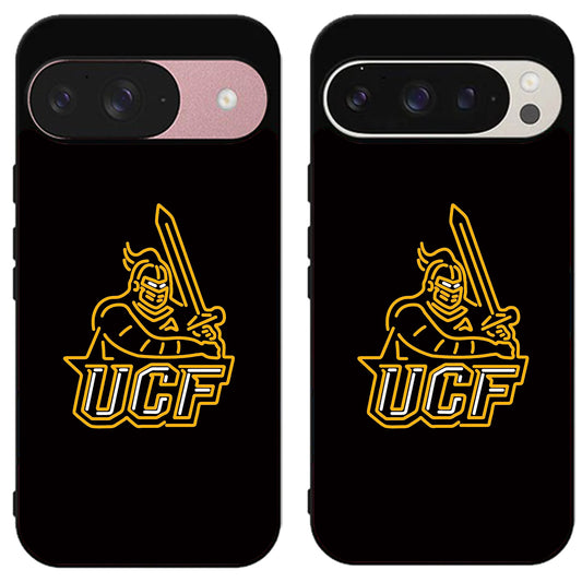 Central Florida Knights Neon Google Pixel 9 | 9 Pro | 9 Pro XL Case