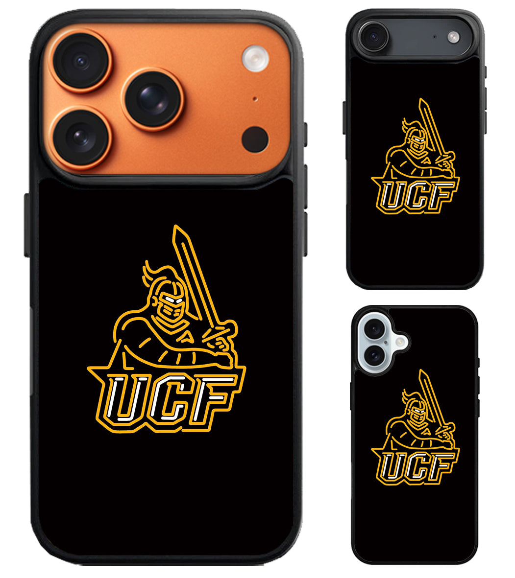 Central Florida Knights Neon iPhone Air | iPhone 17 | 17 Pro | 17 Pro Max Case
