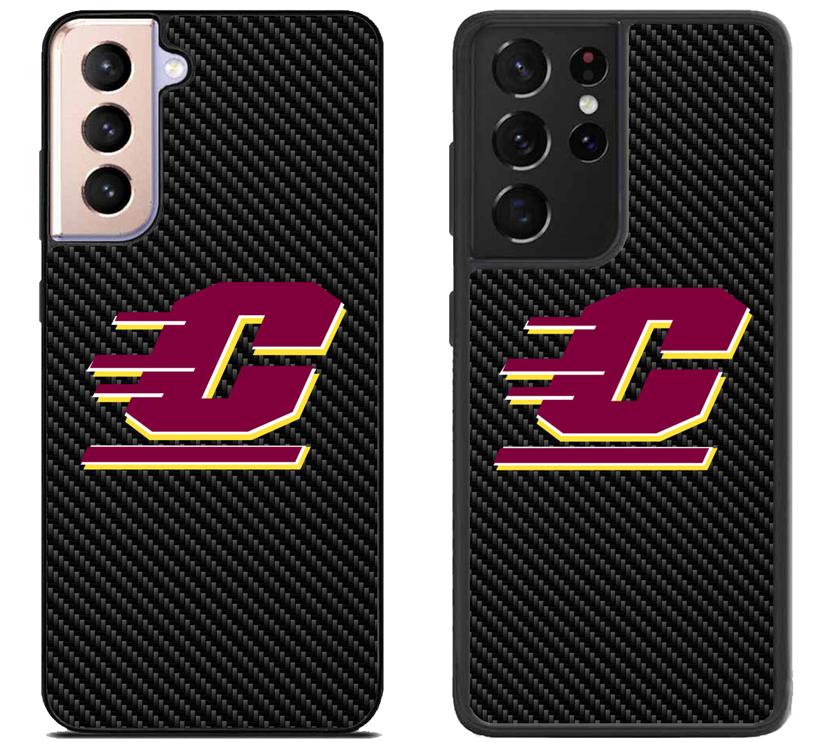 Central Michigan Chippewas Cover Samsung Galaxy S21 | S21 FE | S21+ | S21 Ultra Case