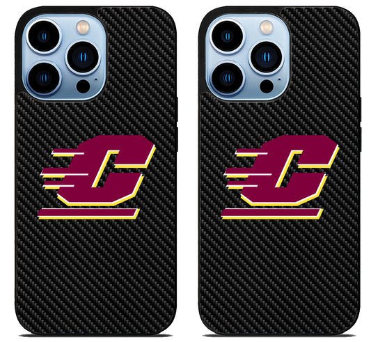 Central Michigan Chippewas Cover iPhone 15 Pro | iPhone 15 Pro Max Case