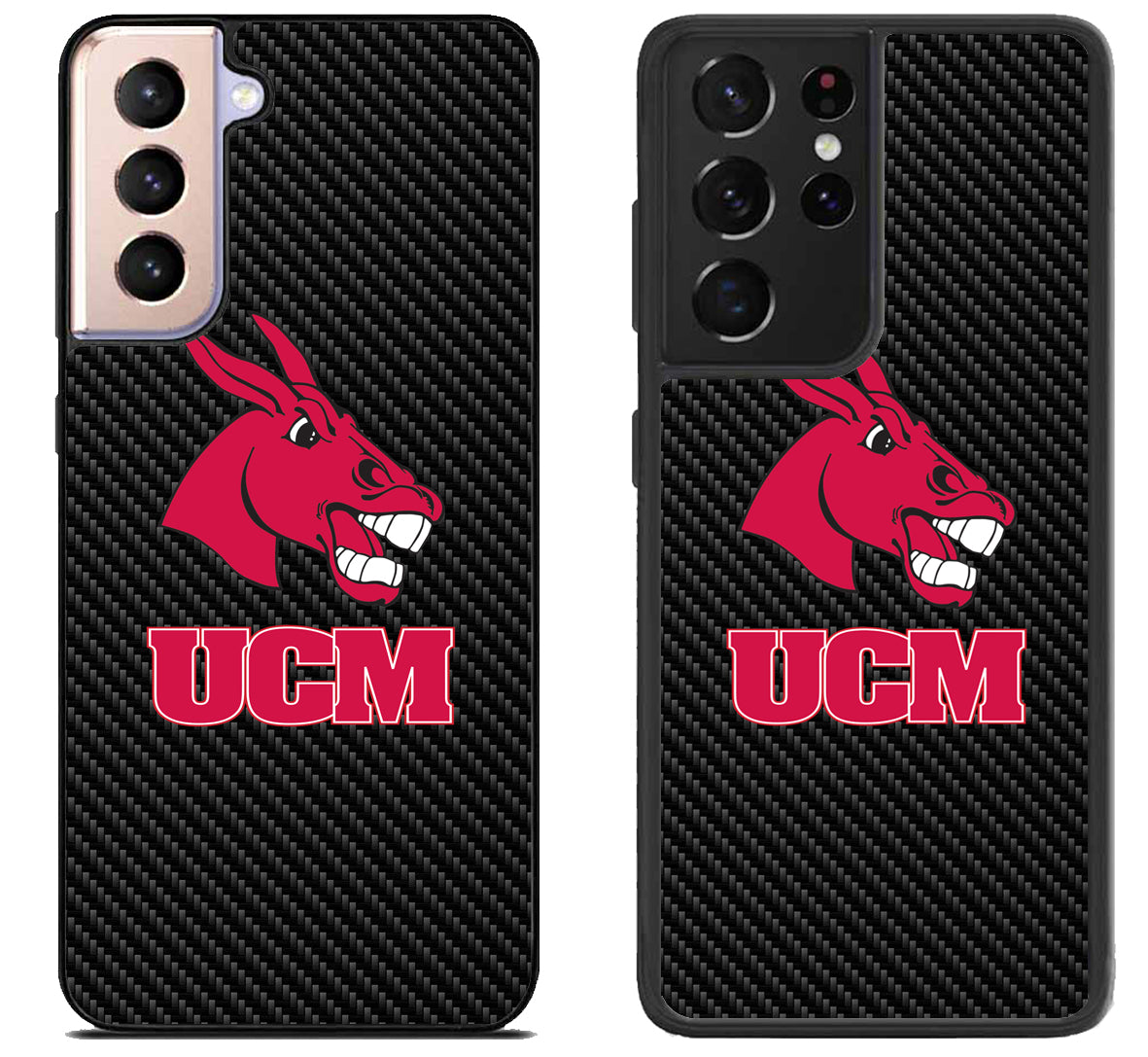 Central Missouri Mules Carbon Samsung Galaxy S21 | S21 FE | S21+ | S21 Ultra Case
