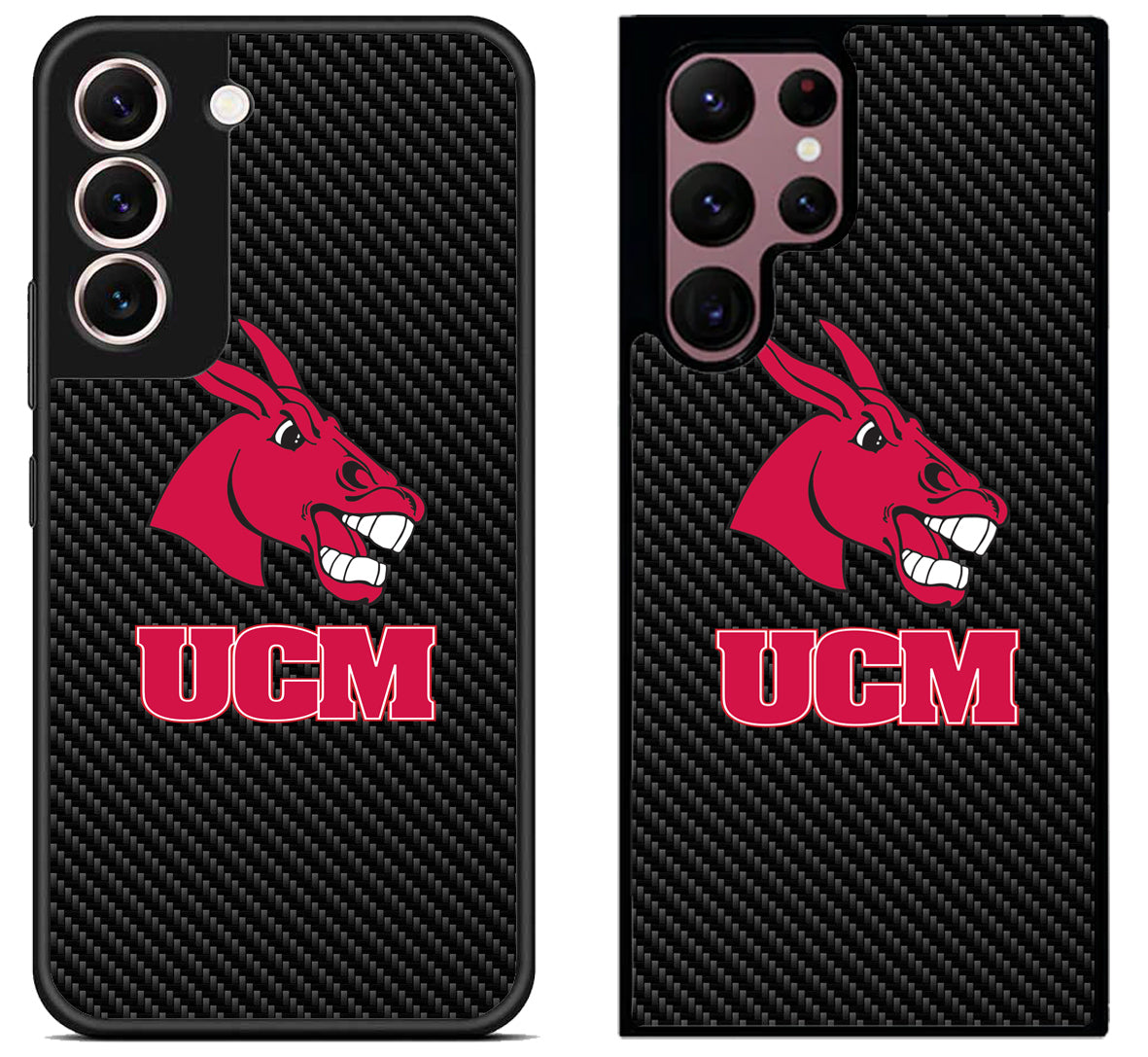 Central Missouri Mules Carbon Samsung Galaxy S22 | S22+ | S22 Ultra Case