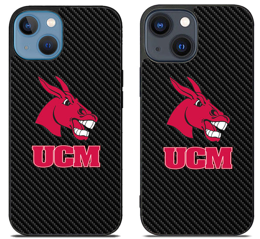 Central Missouri Mules Carbon iPhone 15 | iPhone 15 Plus Case