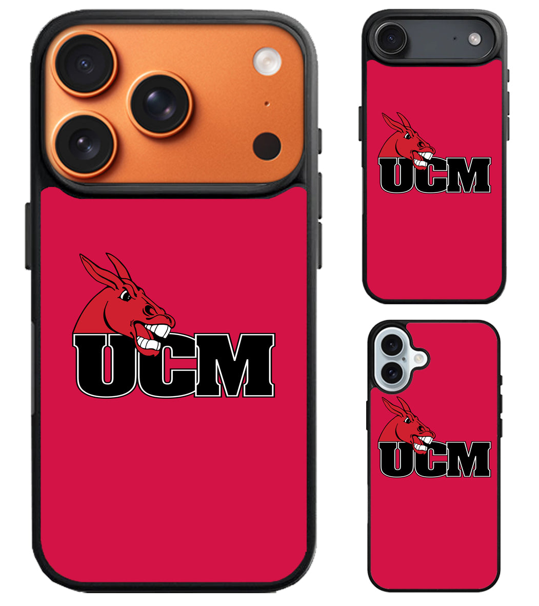 Central Missouri Mules Red iPhone Air | iPhone 17 | 17 Pro | 17 Pro Max Case