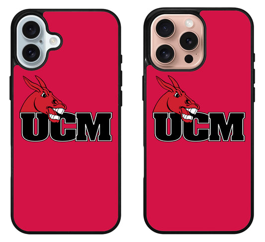 Central Missouri Mules Red iPhone 16 | 16 Plus | 16 Pro | 16 Pro Max Case