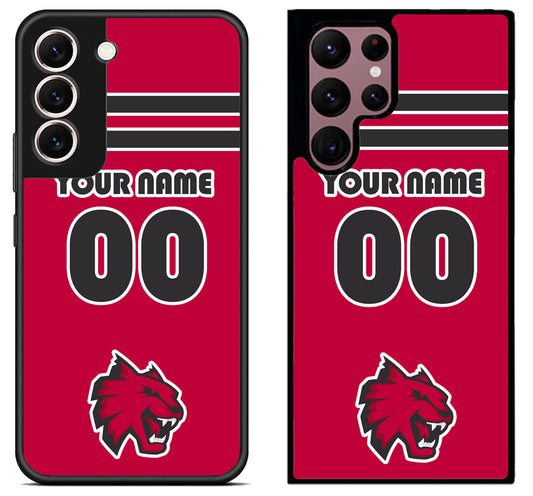 Custom Personalized Central Washington Wildcats Samsung Galaxy S22 | S22+ | S22 Ultra Case