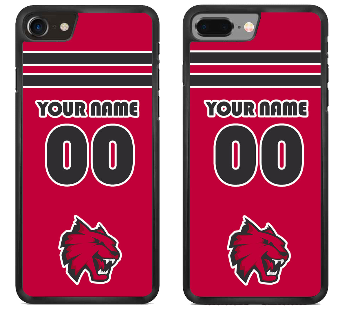 Custom Personalized Central Washington Wildcats iPhone 8 | 8 Plus Case