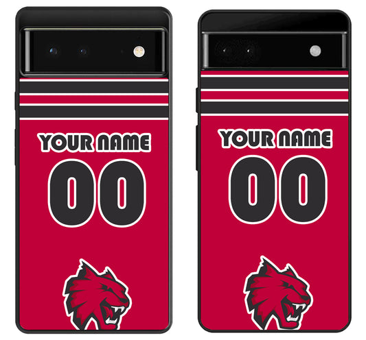 Custom Personalized Central Washington Wildcats Google Pixel 6 | 6A | 6 Pro Case
