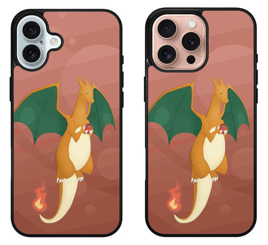 Charizard Pokemon Cover iPhone 16 | 16 Plus | 16 Pro | 16 Pro Max Case