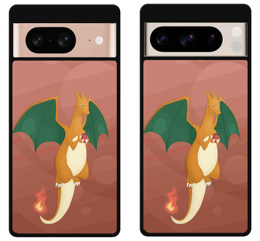 Charizard Pokemon Cover Google Pixel 8 | 8 Pro Case